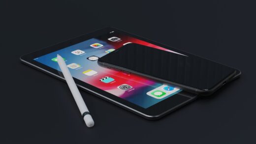 Tablet and cell phone